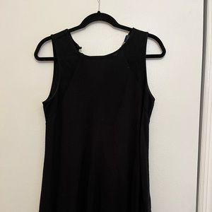 Black knit tank top